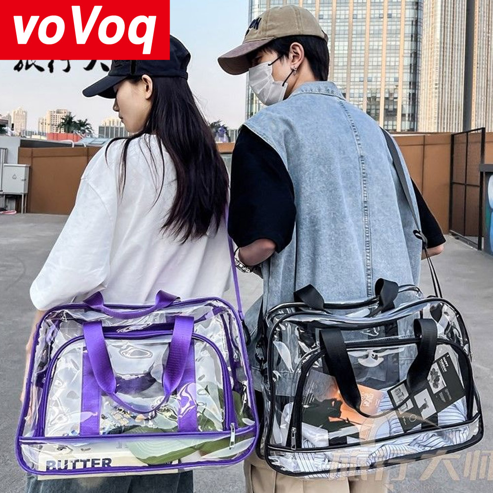 Women Bags Max - Borsa da viaggio trasparente in stile