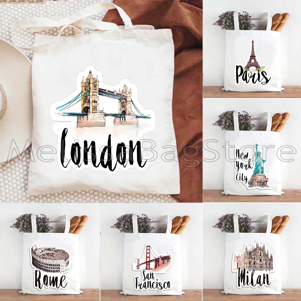 Women Bags Netherlands - Borsa Tote in Tela da Donna