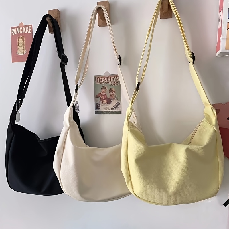 Women Bags Sale - Borsa a tracolla con texture a