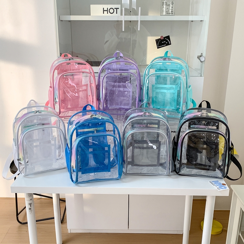 Zaino Trasparente in PVC con C - Women Bags Sale recensione e prezzo