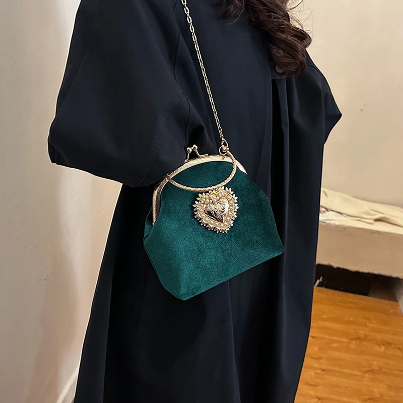 Catene Cornice in velluto Cuor - Women Bags Sale recensione e prezzo