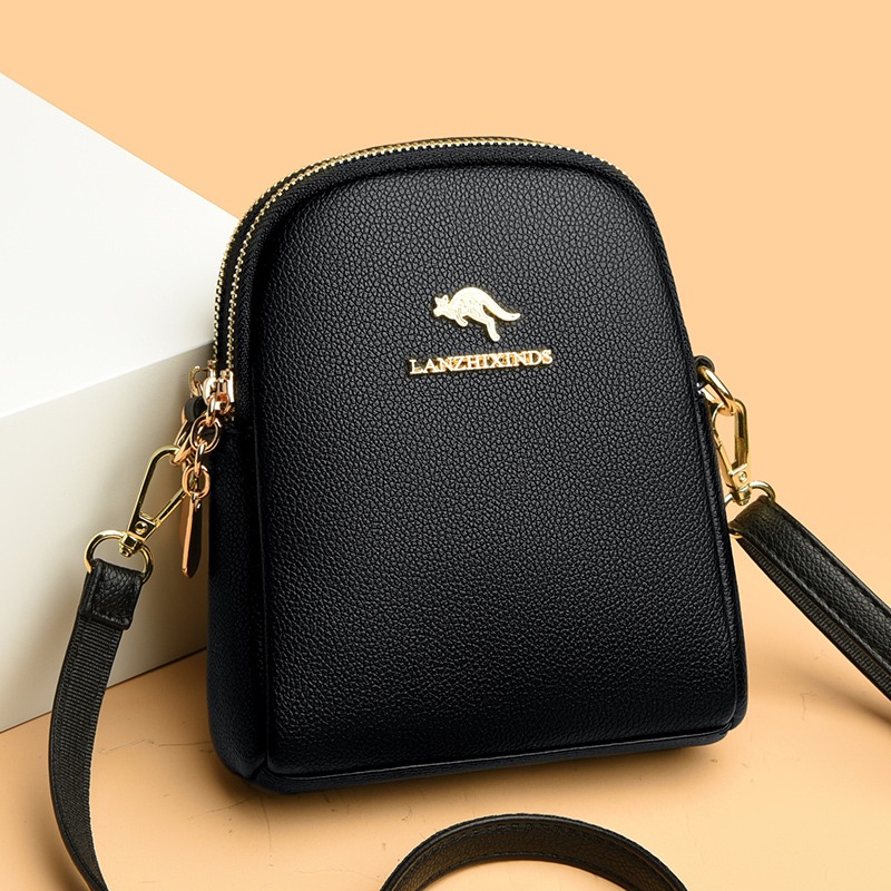 Moda tinta unita cerniera vers - Women Bags Sale recensione e prezzo